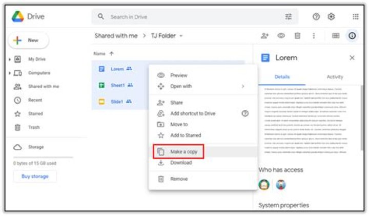 How to Move Files From One Google Drive Account to Another