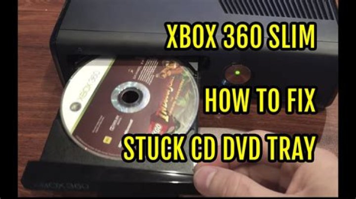 How to Open a Stuck or Sticky Xbox 360 Disc Tray