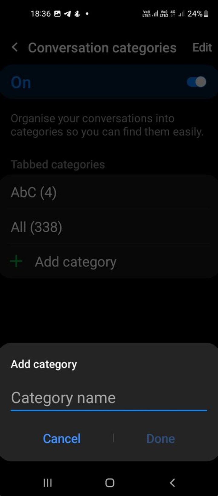 How to Organize Your Text Messages in the Samsung Messages App