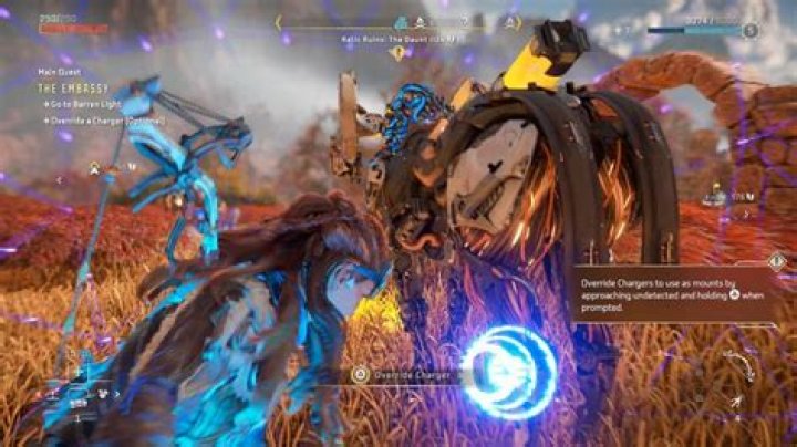 How to Override Machines in Horizon Forbidden West