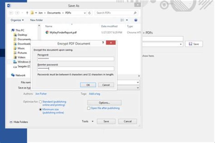 How to Password Protect a PDF