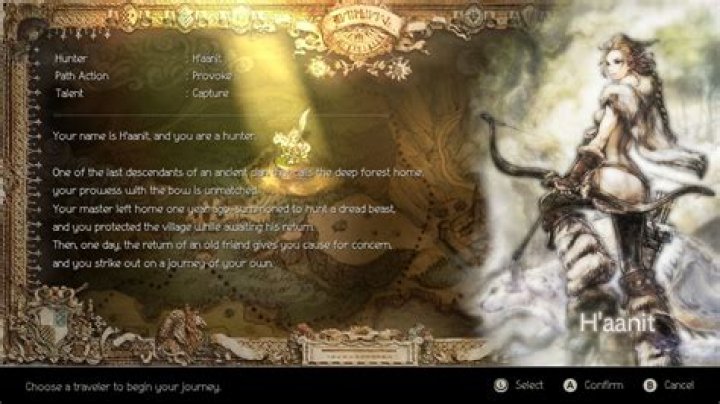 How to pick a character in Octopath Traveler