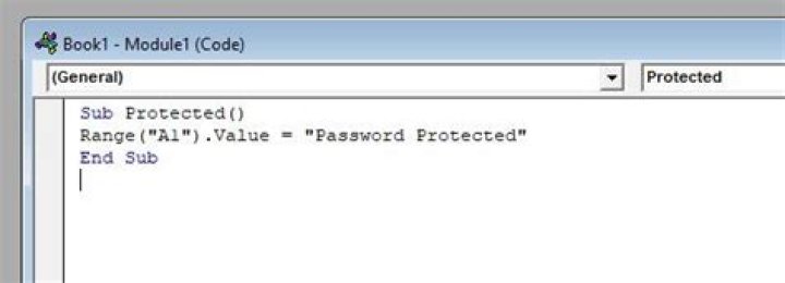 How to Recover an Excel VBA Password