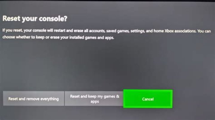 How to Reset Your Xbox One or Xbox 360