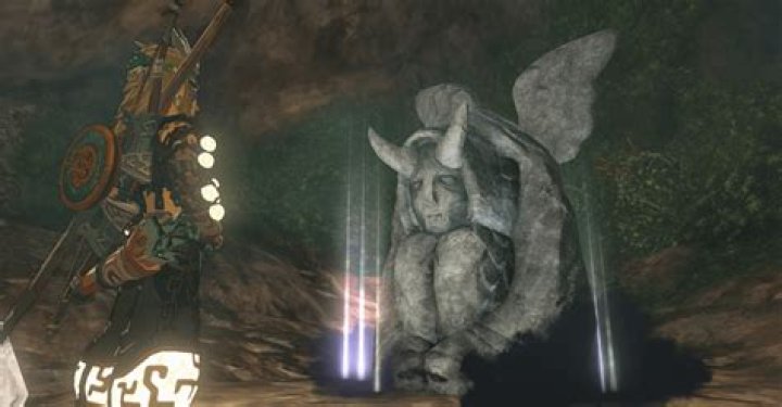 How to respec at the cursed horned statue in Zelda: TOTK