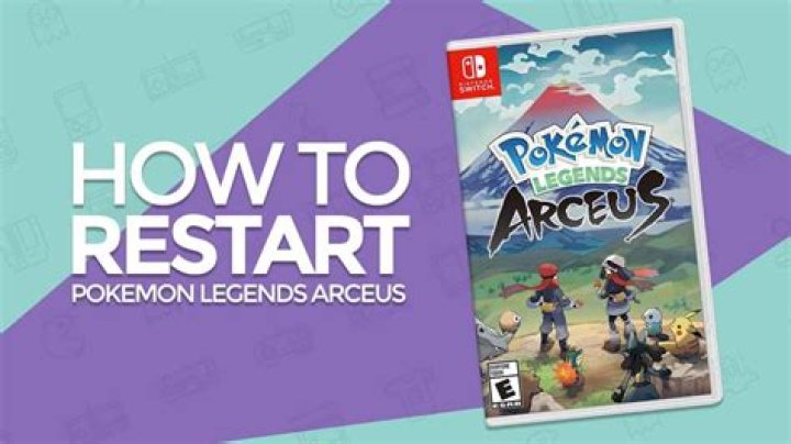 How to Restart Pokemon Legends Arceus