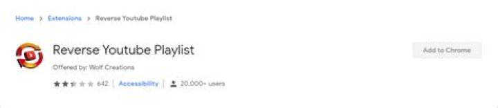 How to Reverse YouTube Playlists in Chrome