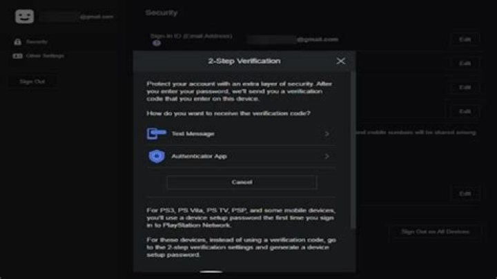 How to Set Up Two-Step Verification on PSN