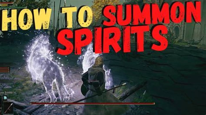 How to Summon Spirits in Elden Ring