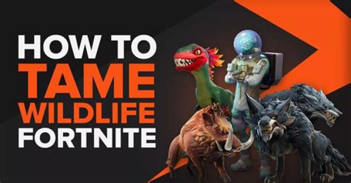 How to Tame Wildlife in Fortnite