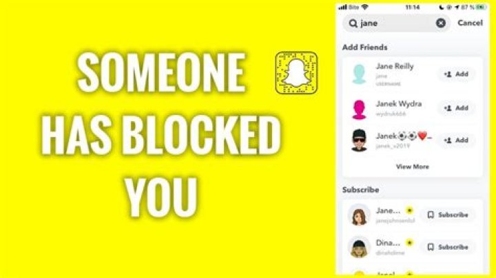How to Tell If Someone Blocked You on Snapchat