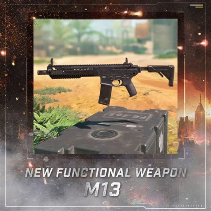 How to unlock the M13 assault rifle for free