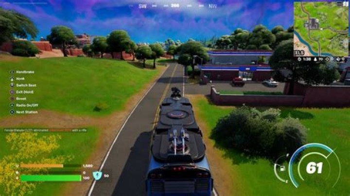 How to Use a Mounted Turret to Damage Vehicles in Fortnite