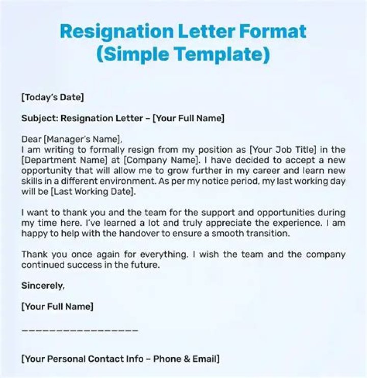How to Write a Good Resignation Letter (With Templates!)