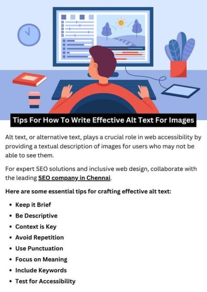 How To Write Effective Alt Text For Accessibility And SEO: 