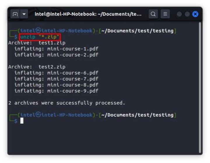 How to ZIP a Folder in Linux