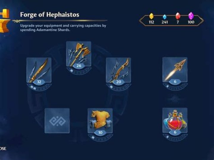 Immortals Fenyx Rising: How to Upgrade Weapons & Armor