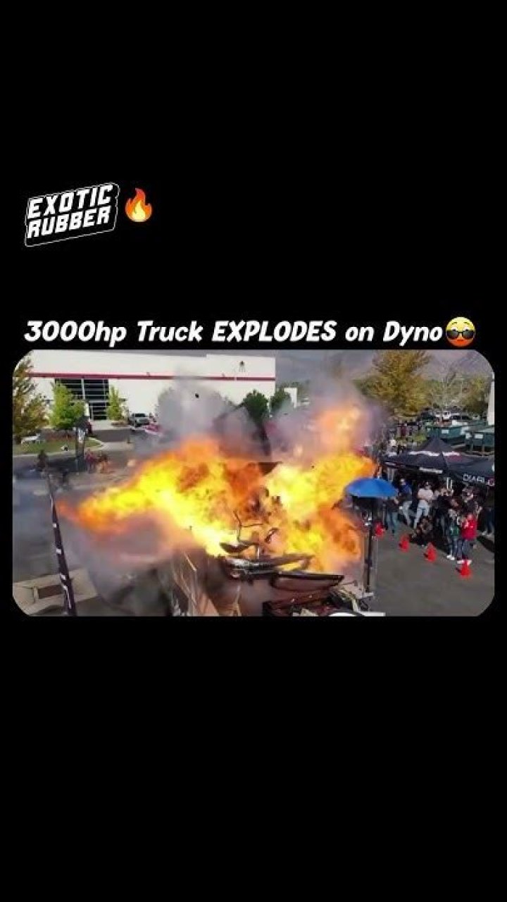 Insane 3000hp truck literally explodes in front of crowd