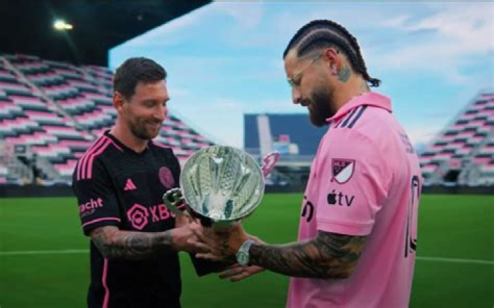 
Inter Miami |	Have you seen Messi in Maluma’s ‘Trofeo’ music video?	