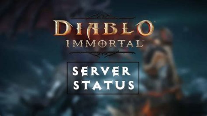 Is Diablo Immortal down? Server status & maintenance monitoring
