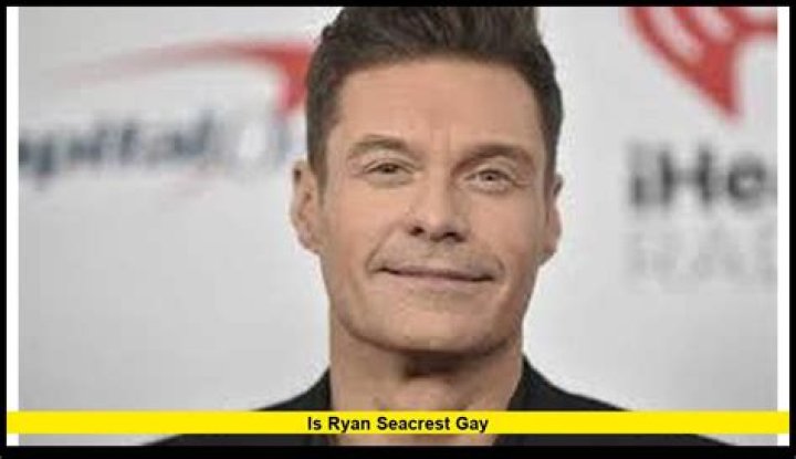 Is Ryan Seacrest Gay, Straight or Bisexual?