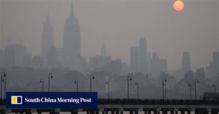 ‘It’s scary’: New York has world’s worst air quality as Canada wildfires rage