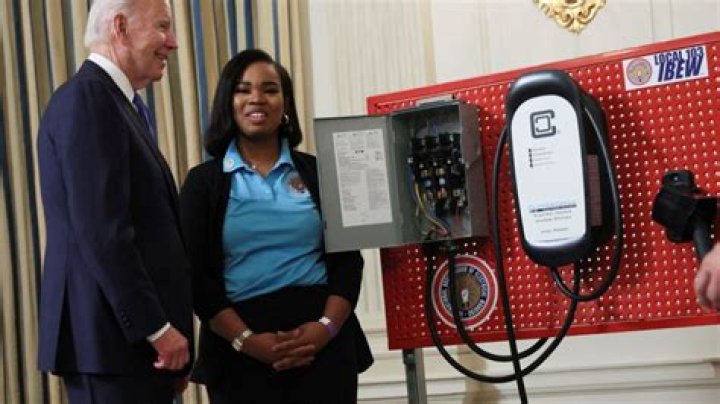 Joe Biden vetoes effort to block EV charging stations’ ‘Buy America’ waiver