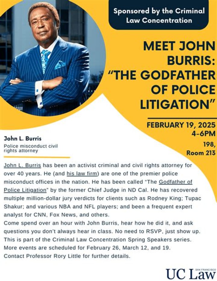 John Burris Attorney Net Worth | Bio, Family, Address, Career