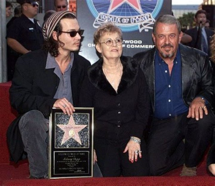Johnny Depp Parents: Betty Sue Palmer, John Christopher Depp
