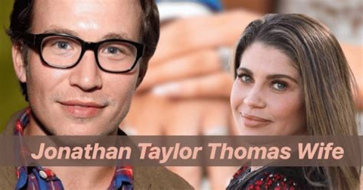 Jonathan Taylor Thomas: His Wife And Kids