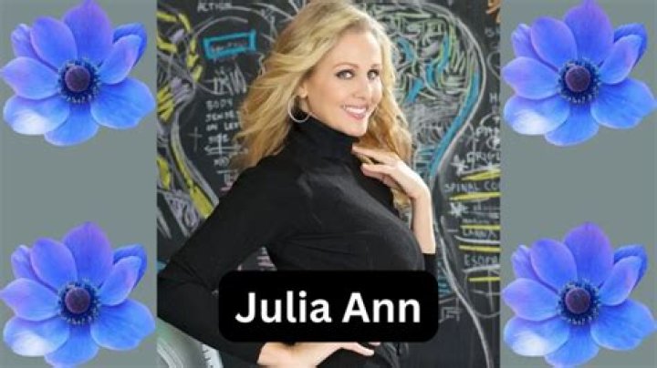 Julia Ann Bio, Real Name, Age, Height, Husband, Family, Photos