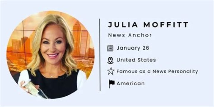 Julia Moffitt Wikipedia, Age, Born, Salary, Net Worth, Husband, Married