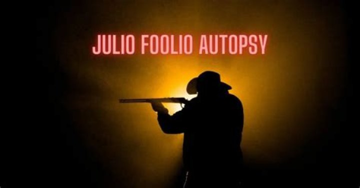 Julio Foolio Autopsy Picture: Understanding The Impact And Implications