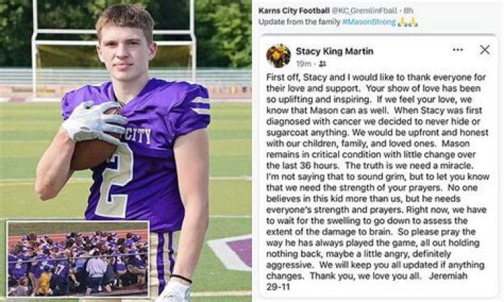 Karns City football player reportedly hospitalized after collapsing on field during game