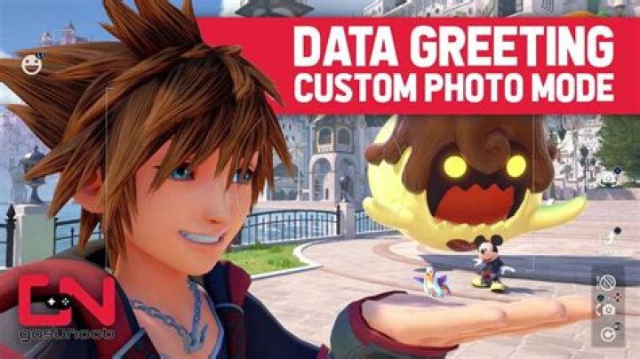 Kingdom Hearts 3 Players Are Creating Some Wild Photos Using the New “Data Greeting” Feature