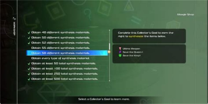 Kingdom Hearts 3 Ultima Weapon Recipe