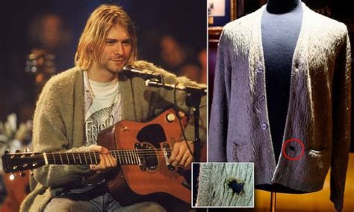 Kurt Cobain’s iconic cigarette-burned sweater sells for record-breaking US$334,000
