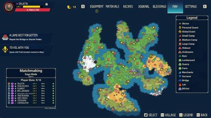 Land of Pools Tribes of Midgard