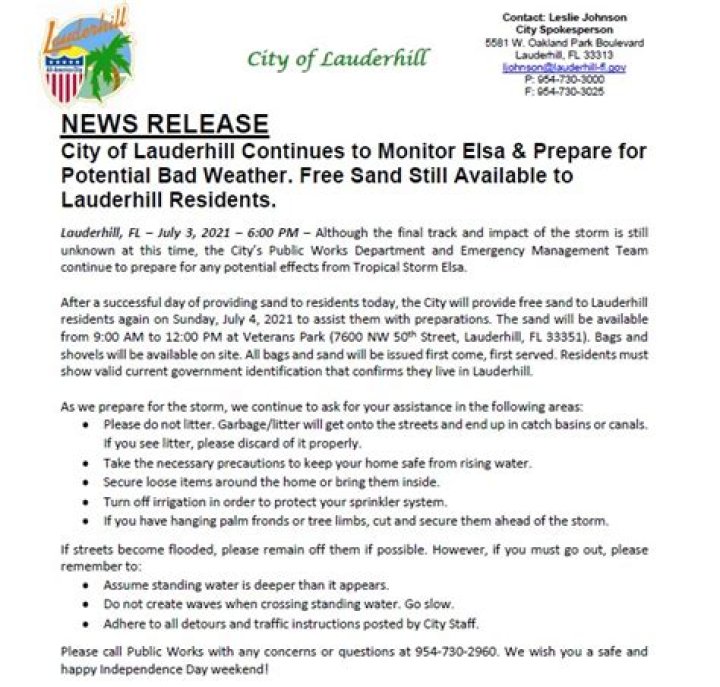 	Lauderhill residents pay more for water	