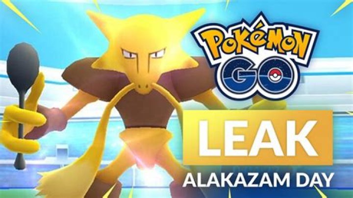 LEAK: Special raid event featuring Alakazam shiny coming to Pokemon Go