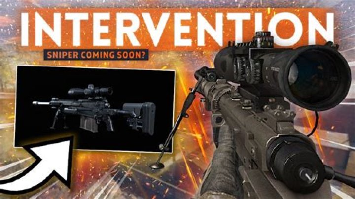 Leaks Suggest Intervention Sniper is Coming Back