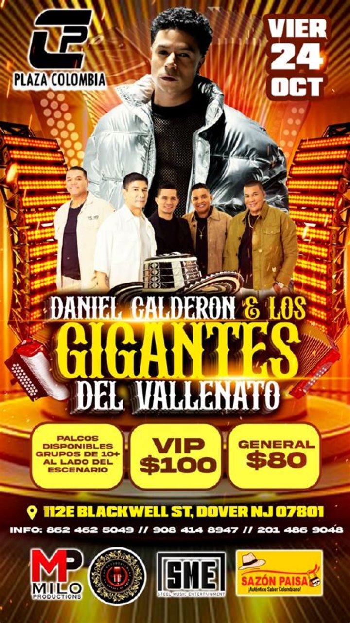 Los Gigantes Del Vallenato de Colombia