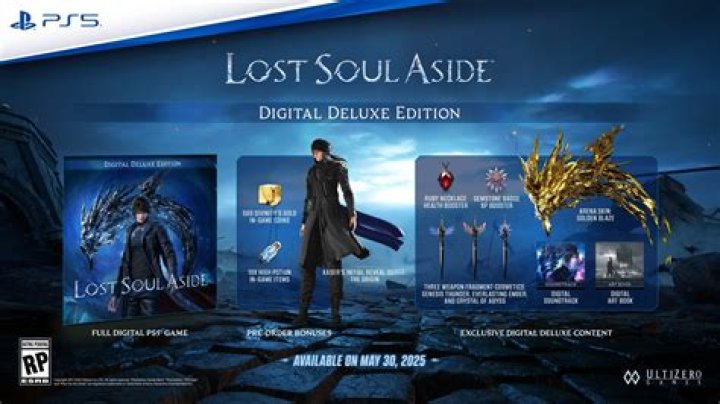 Lost Soul Aside Announced for PS5; PlayStation 5 Release Date Announced for China