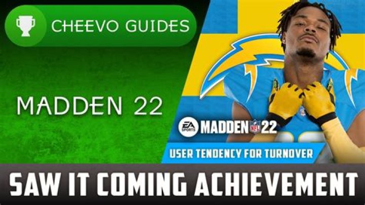 Madden NFL 22: Saw It Coming Achievement Guide
