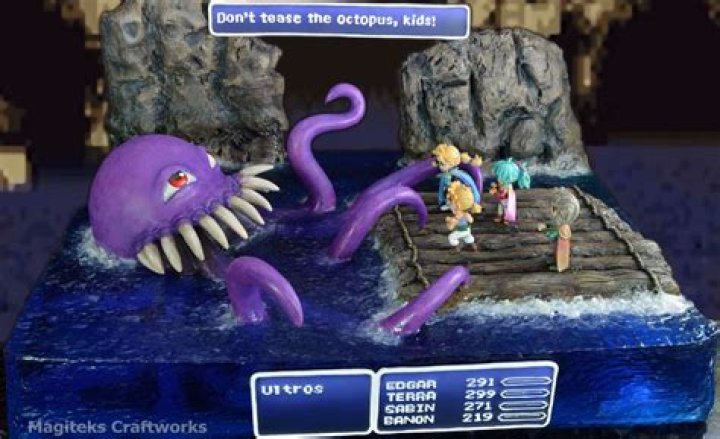 Magiteks Craftworks Creates an Awesome Final Fantasy VI Ultros Diorama