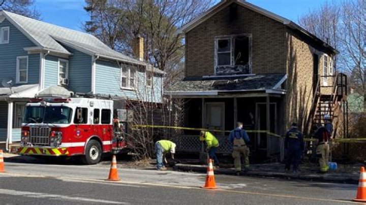Man flown from Clearfield fire scene, fire department says