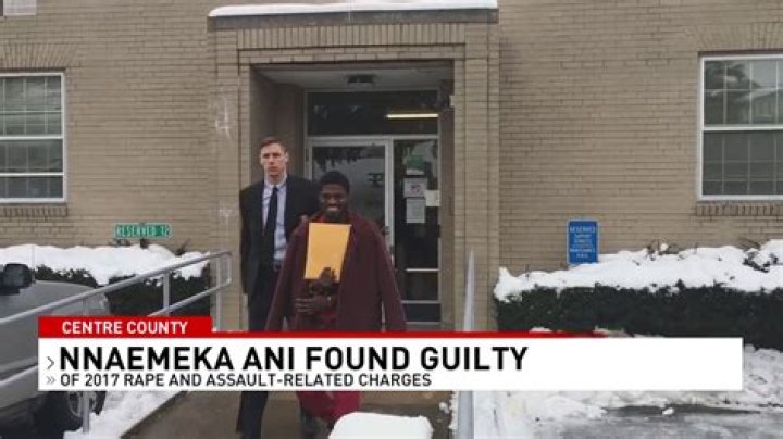 Man found guilty for 2017 rape near Penn State campus, authorities say