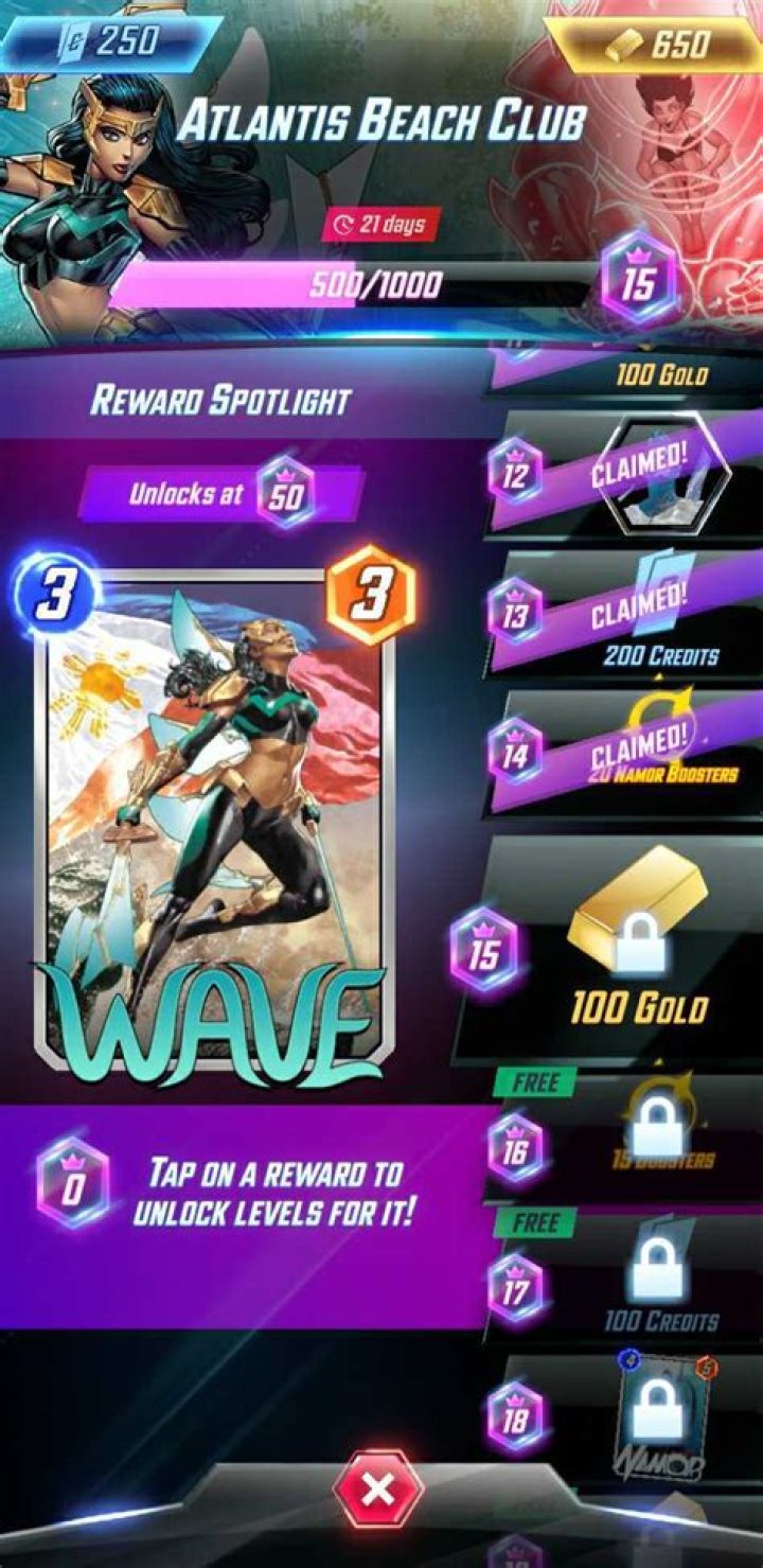 Marvel Snap Season 1: Atlantis Beach Club Season Pass rewards, new cards, more