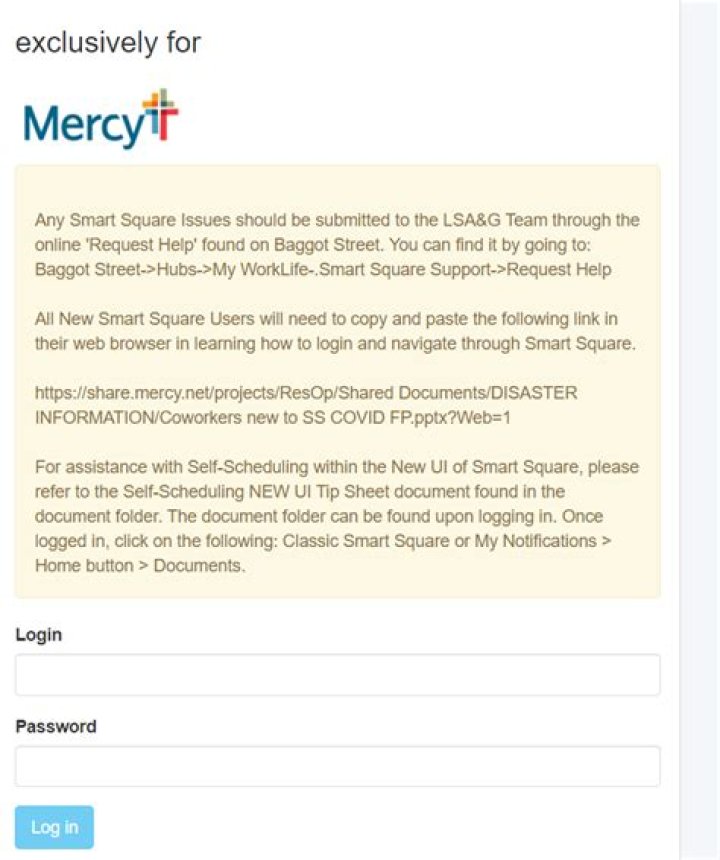 mercy.smart-square.com login safely, analysis & comments