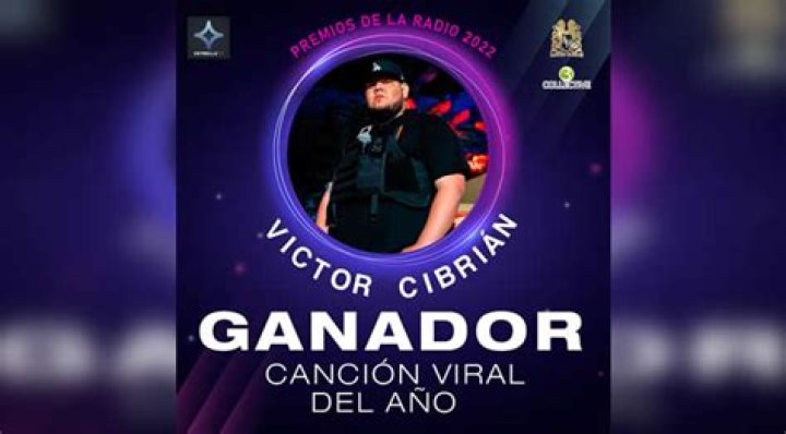	Mexicano Víctor Cibrian gana ‘Canción Viral del Año’	